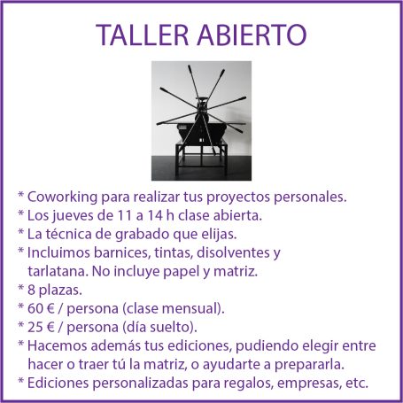 Taller abierto